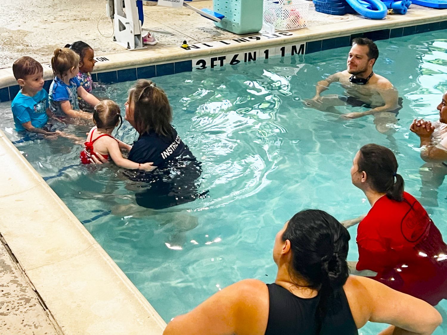 Hudson valley swim tyler tx teaches kids and adults how to swim