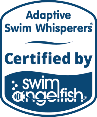 adaptive swim whisperers certified by swim angelfish